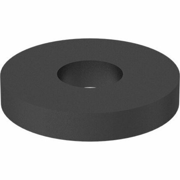 Bsc Preferred Chemical-Resistant Santoprene Sealing Washer 1/4 Screw.230 ID.625 OD.081-.105 Thick Black, 25PK 94733A755